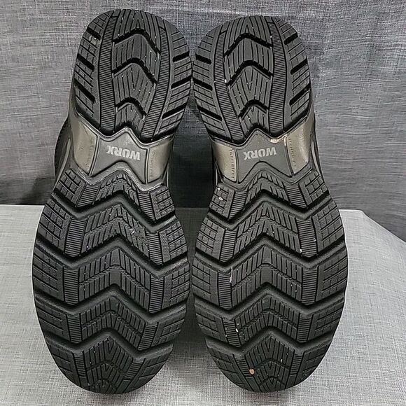 Worxs Red Wing Steel Toe Chukka Work Boots BLK Leather (2413-11) Men's sz 7.5 - Picture 10 of 11